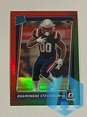 2021 Panini Donruss Optic Preview RC Red/Green #P-286 Rhamondre Stevenson